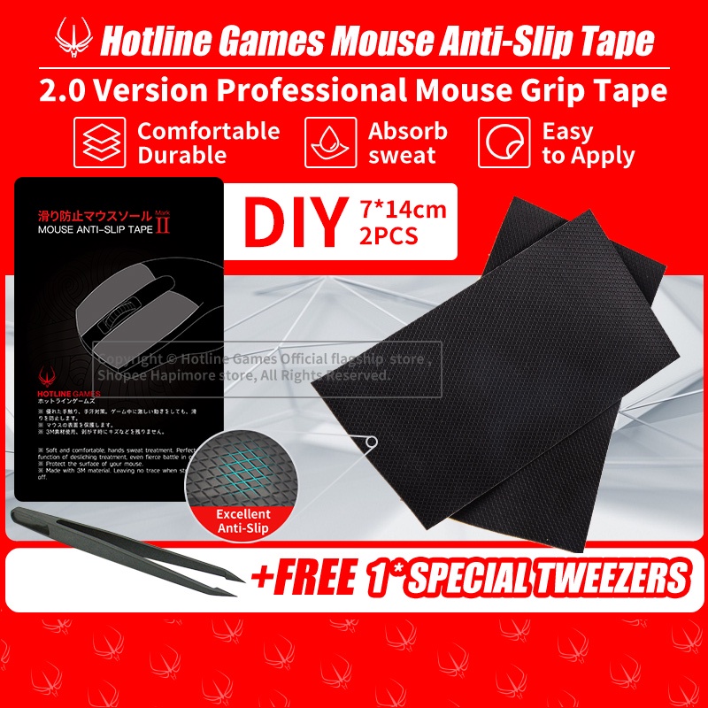Comfort Mouse Sweat Resistant Mouse Anti-slip Grip Tape For Razer  Deathadder V2