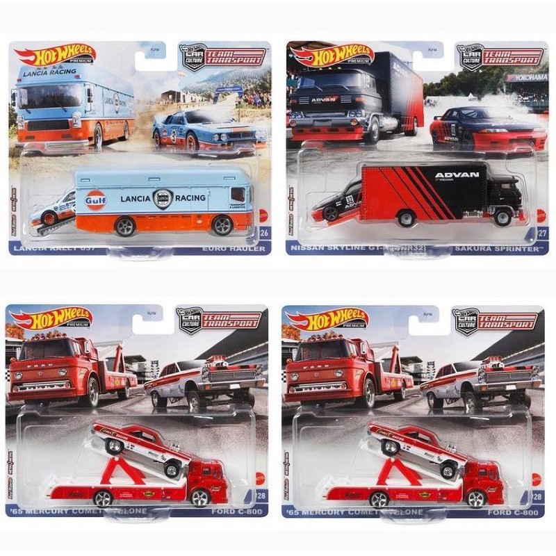 Hot wheels best sale transporter set