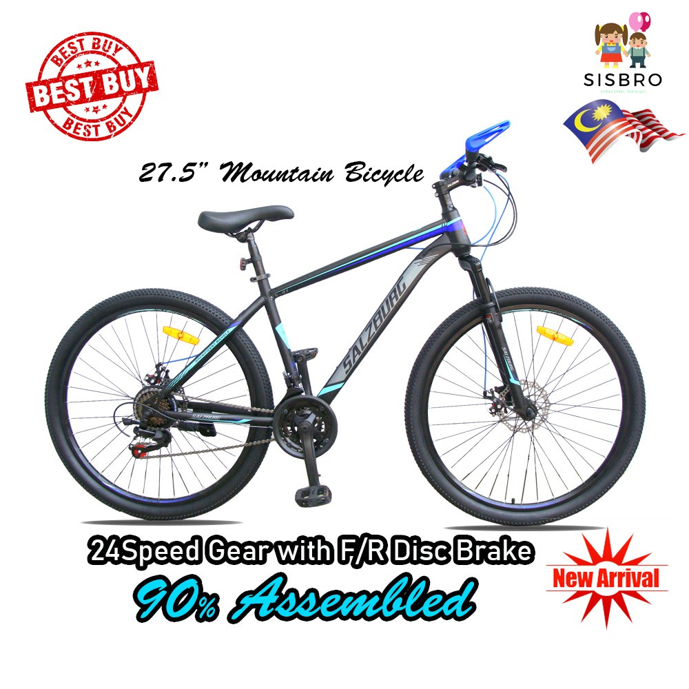 Gear basikal cheap mountain bike