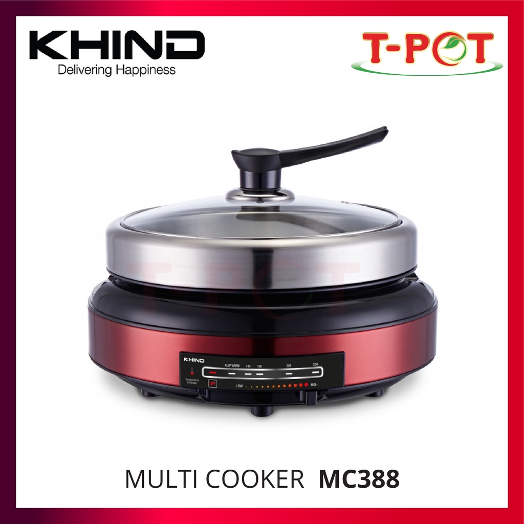 Khind Multi Cooker MC388 8 in 1 Shopee Malaysia