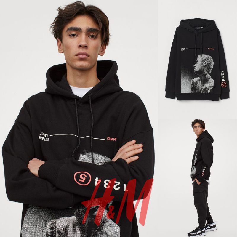 H&m hoodie justin bieber hot sale