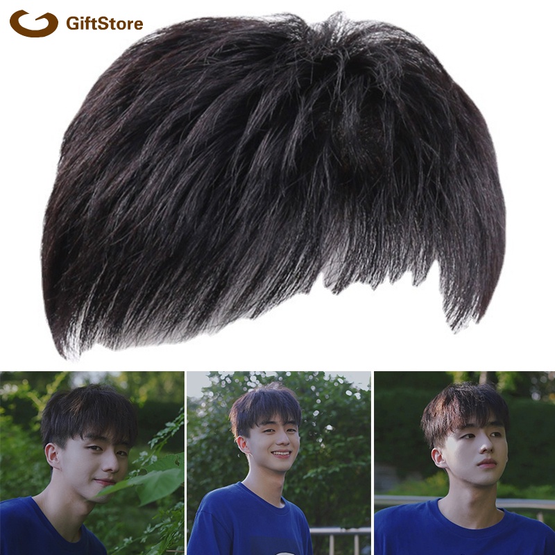 Good Quality Handsome Korean Wig men Wig Handsome Short Straight