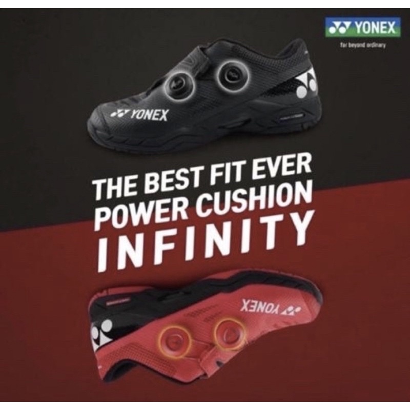 Yonex 2019 power on sale cushion infinity badminton shoe