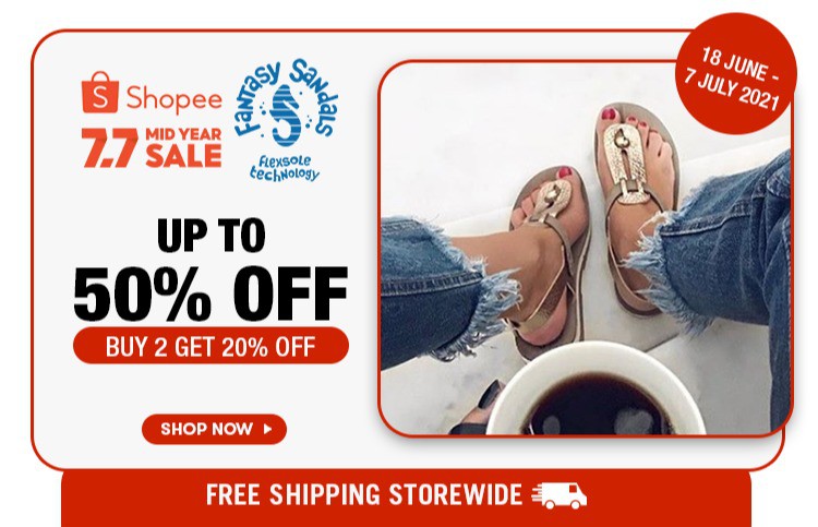 Fantasy hot sale sandals online