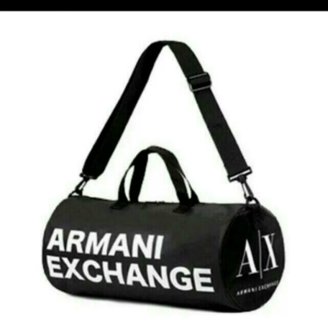 Armani exchange gym bag sale