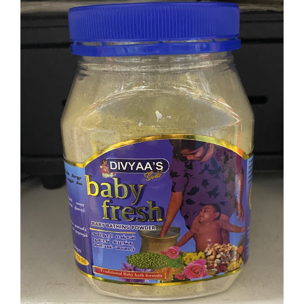 DIVYAA S BABY BATHING POWDER TRADITIONAL BABY BATH FORMULA