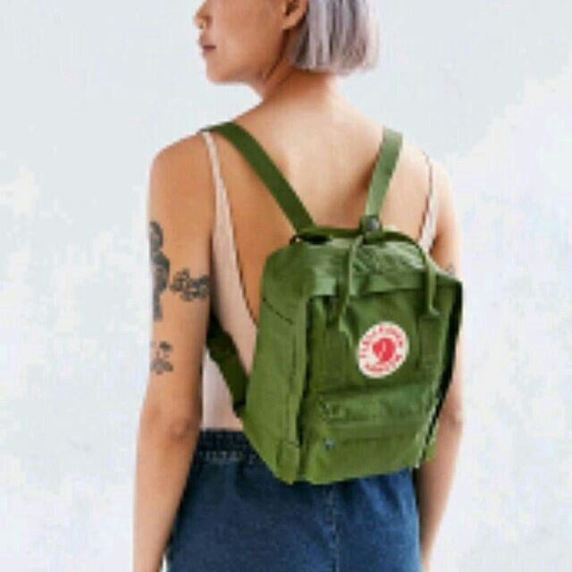 Leaf green cheap kanken mini