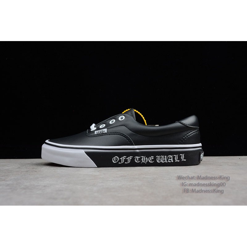 Vans off 2024 the wall leather