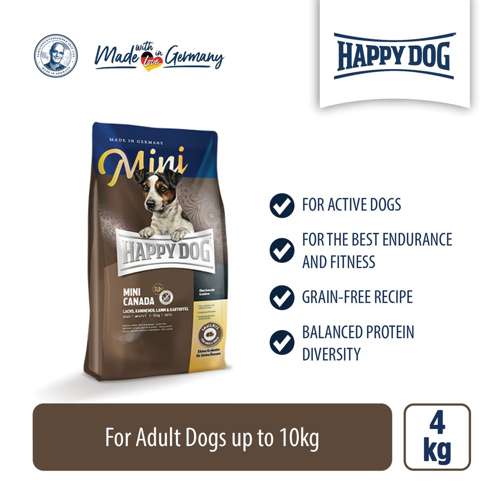 Happy dog mini hot sale canada