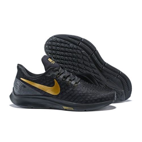 Nike zoom pegasus shop 35 black and gold