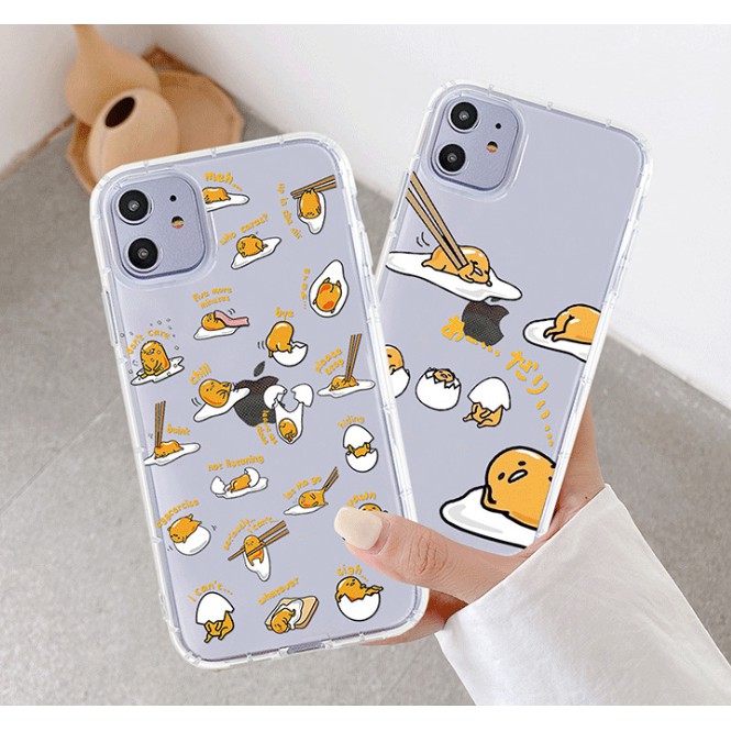 Gudetama Cartoon Full Protection Anti Fall Protective Case iPhone