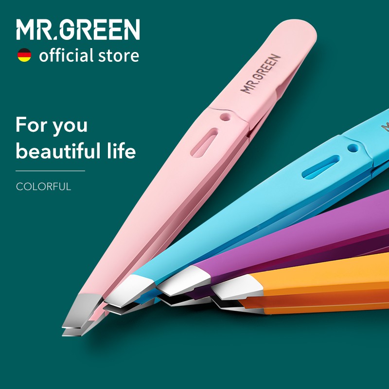 MR.GREEN Splash-Proof Nail Clippers Portable Single Household Pointed  Diagonal Mou