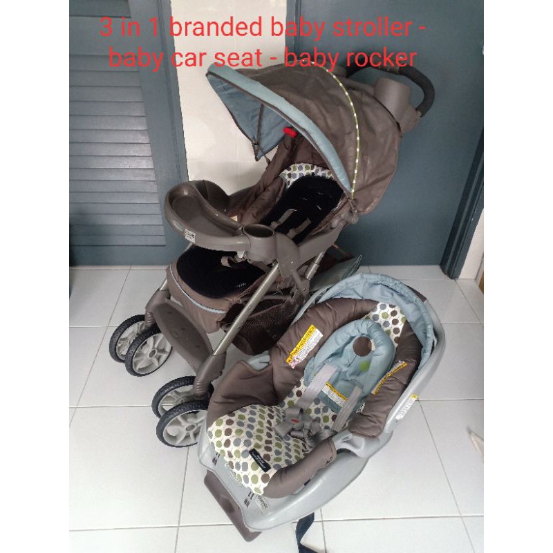 Baby car seat outlet rocker