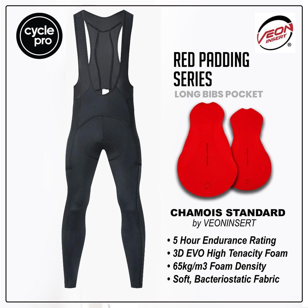 Standard chamois clearance padding