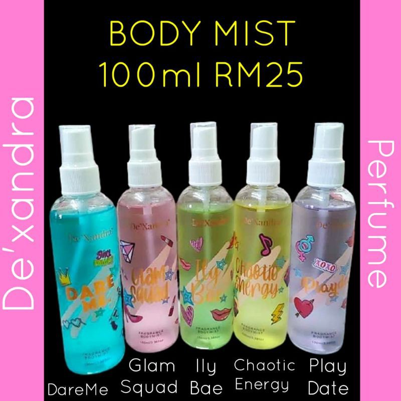 Dexandra discount body mist