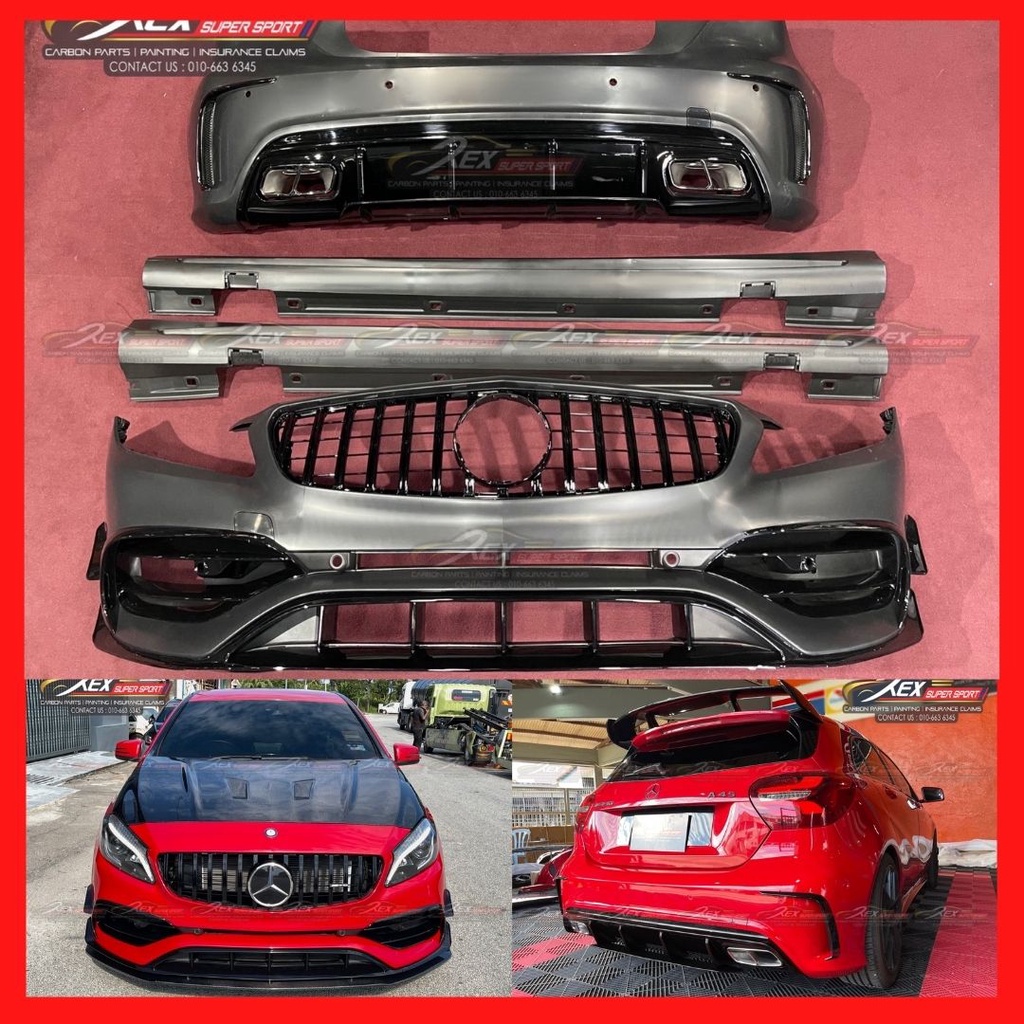 W176 amg deals body kit