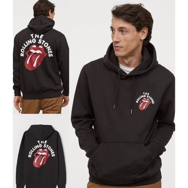 Hoodie Hnm H M Rolling Stones Original Shopee Malaysia