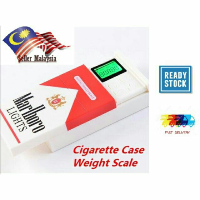 Marlboro Cigarette Box Digital Pocket Scale