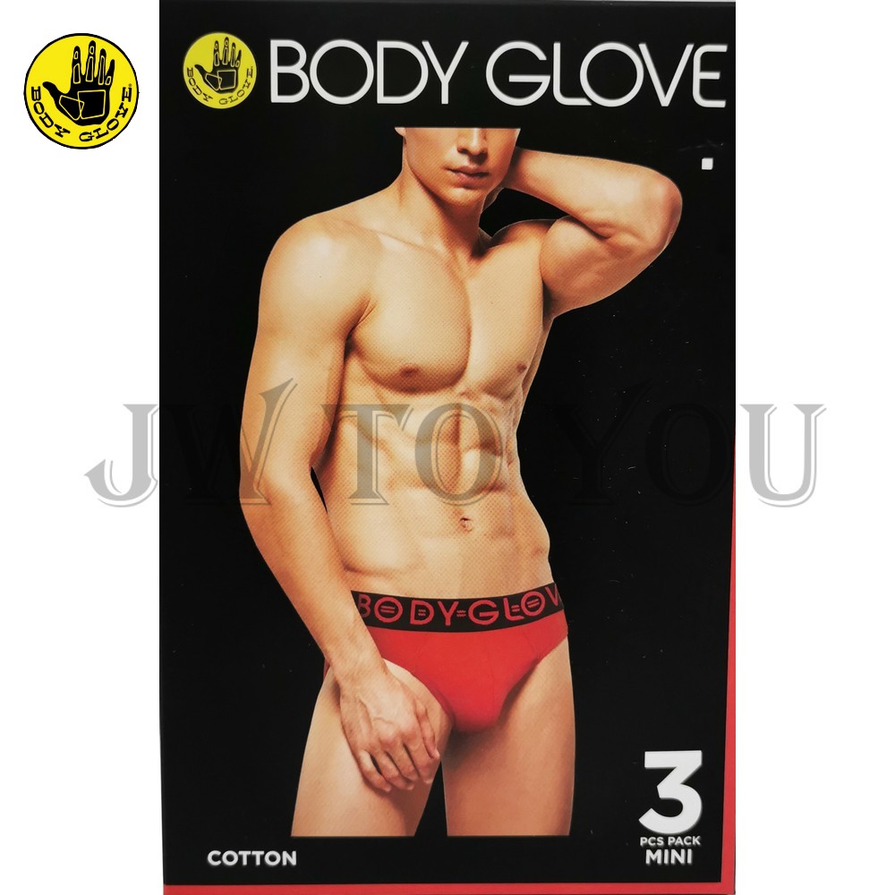 BODY GLOVE (5393) 3pcs Men Underwear Mini Briefs