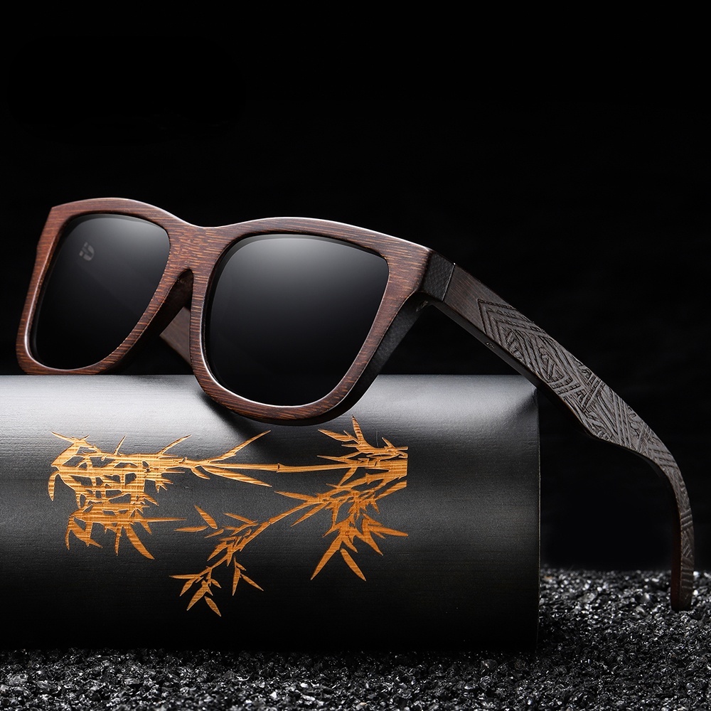 New Handmade Bamboo and Wood Sunglasses High quality Male and
