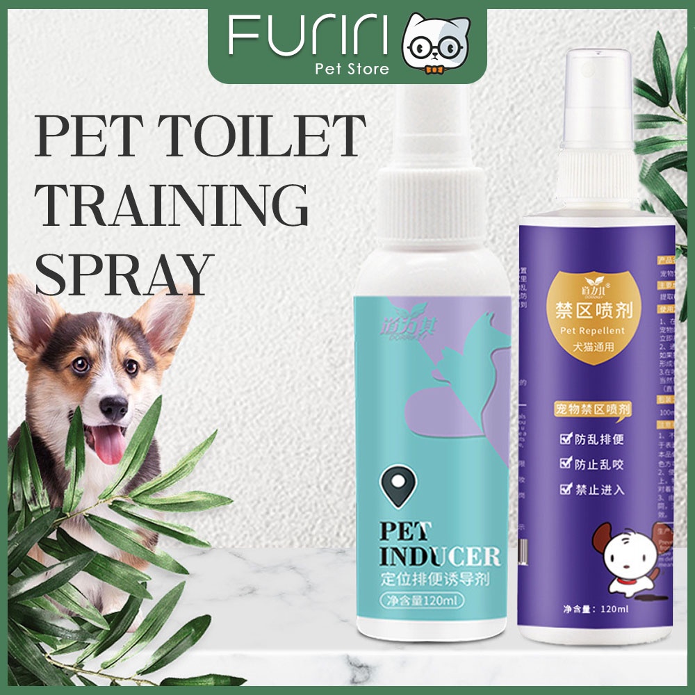 Dog urine training outlet spray