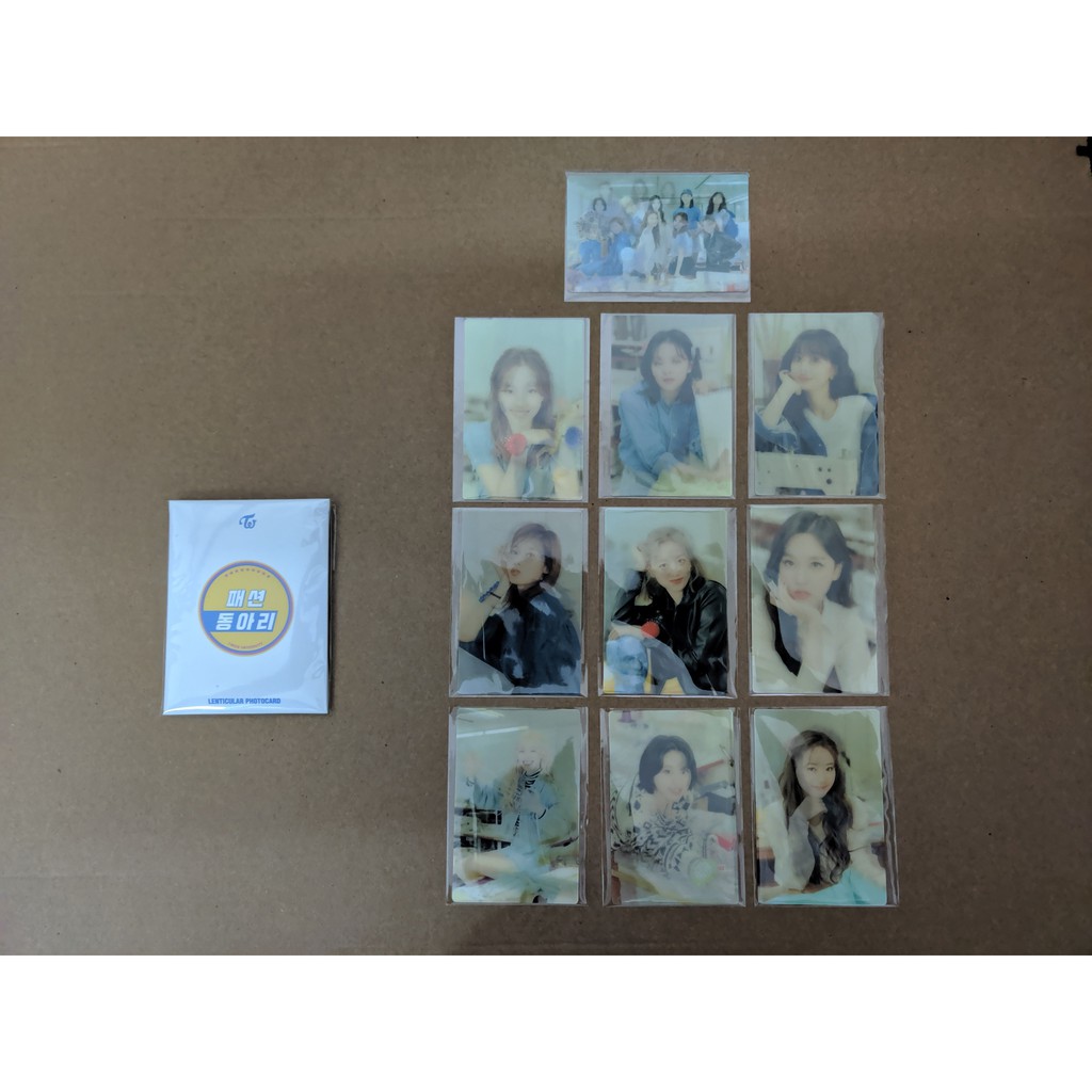 Official TWICE University Lenticular Photocard Set (SEALED