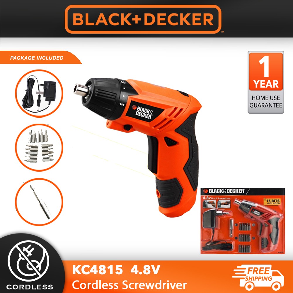 Black & Decker KC4815 ScrewDriver Battery Replacement - VISHKI.com 