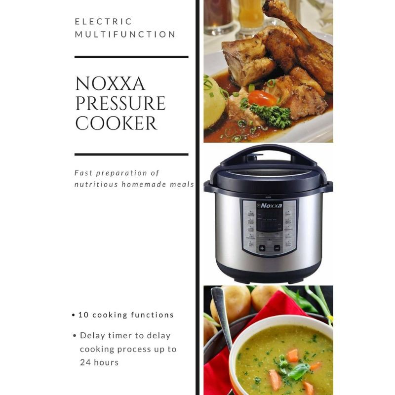 Noxxa pressure best sale cooker cake recipe