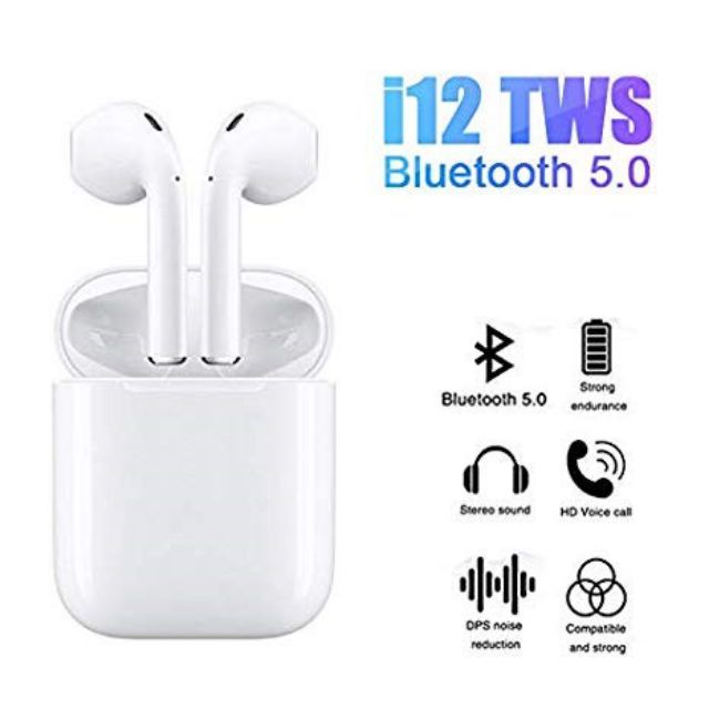 Airpod i12 bluetooth untuk Ios Android Ready Stok Malaysia