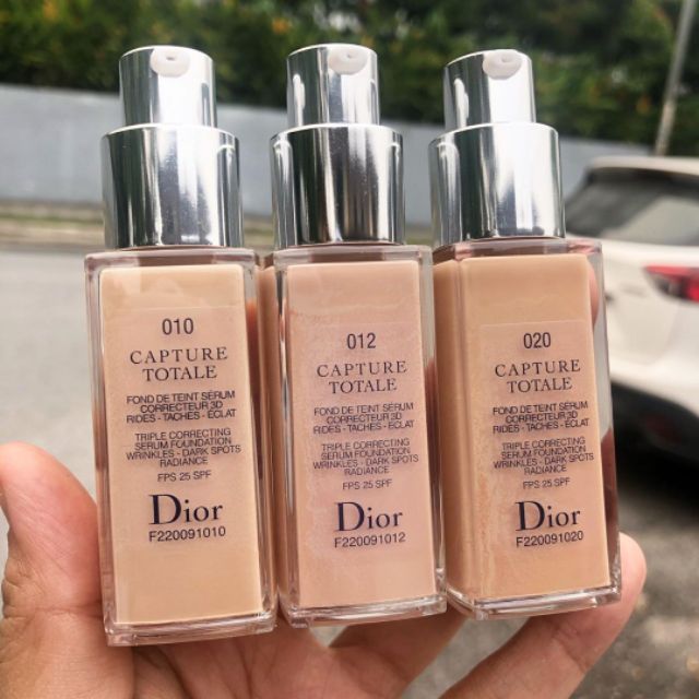 Dior triple 2024 correcting serum foundation