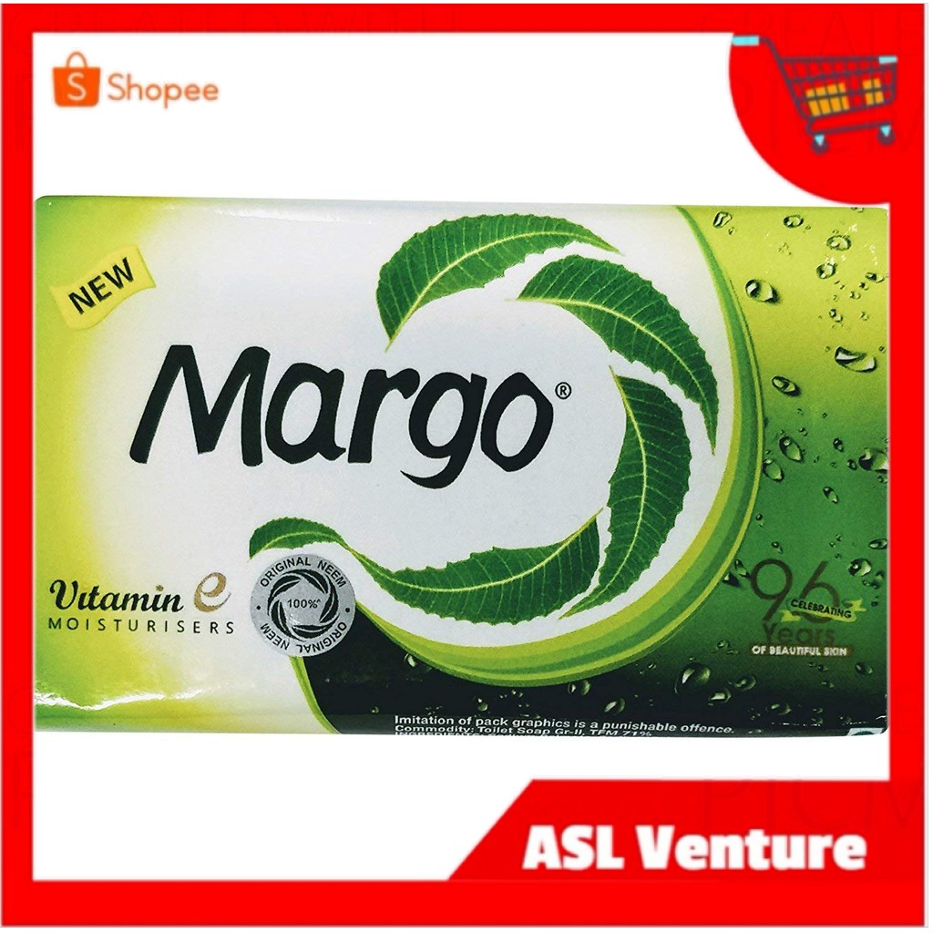 MARGO NEEM SOAP 100 Original 75g Neem soap with vitamin E moisturisers