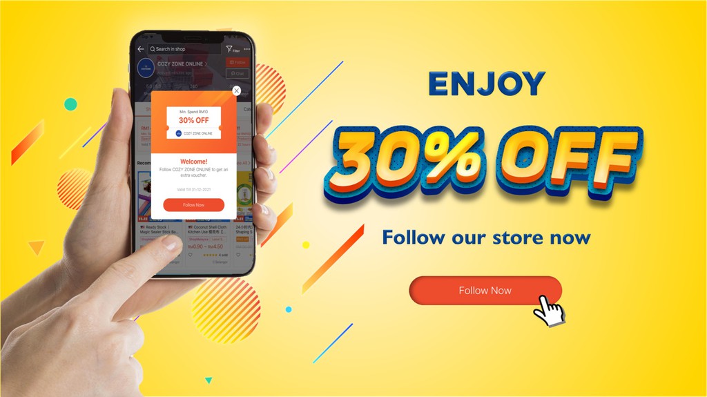 COZY ZONE ONLINE, Online Shop Shopee Malaysia