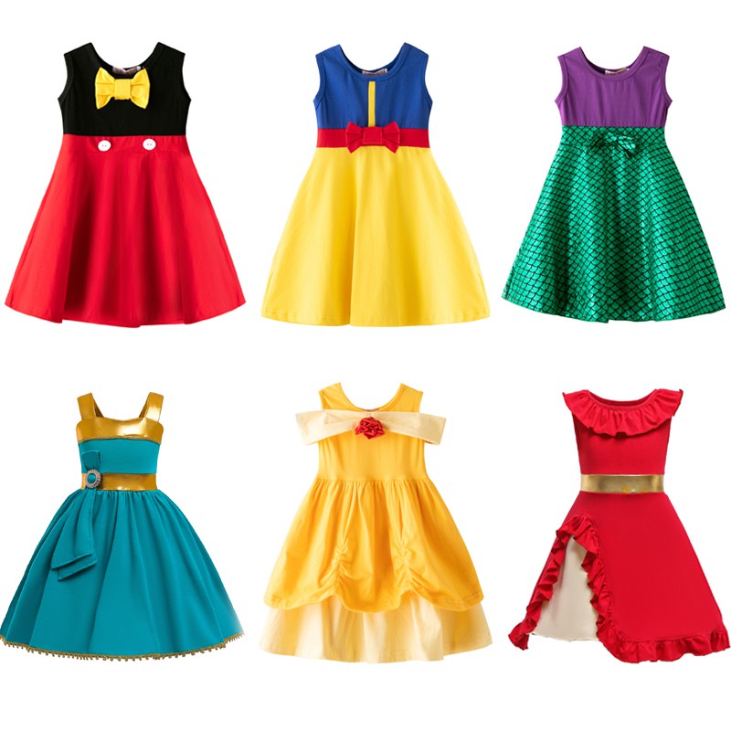 Cartoon dress shop for girl