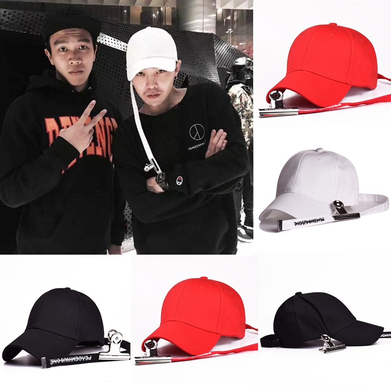 Cool Unisex Baseball Cap Peaceminusone Long Strap Ball Cap G