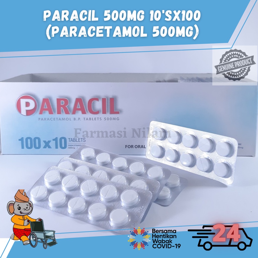 Paracetamol-500 - Strip of 10 Tablets : : Health