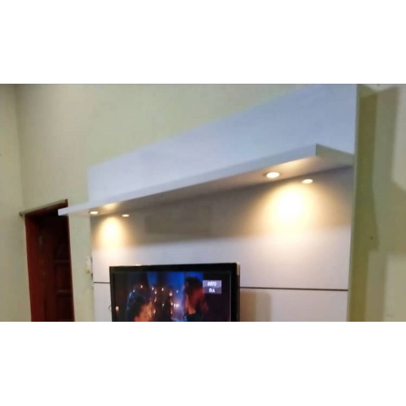 Light deals tv cabinet