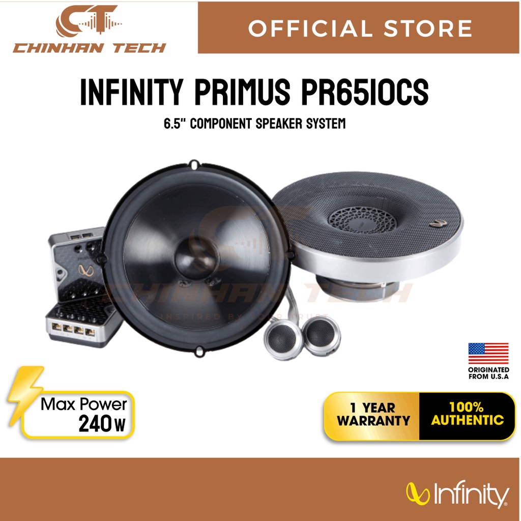 Infinity primus 6.5 store component