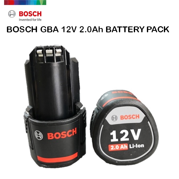 Bosch 220V Professional 12V System Battery Pack GBA 12V 2.0AH Fast