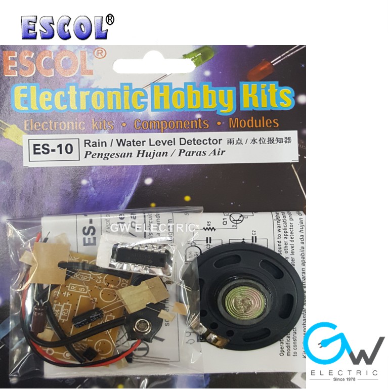 ESCOL ES-04A Electronic Hobby Kit 4 LED Flasher Kit / KIT PENGELIP