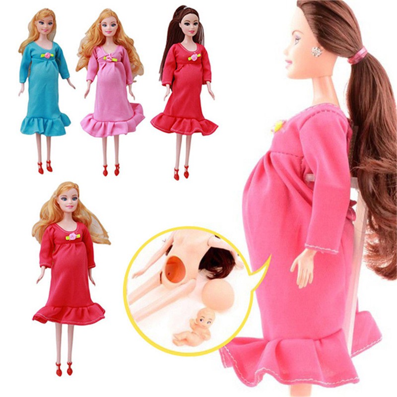 Pregnant deals baby doll