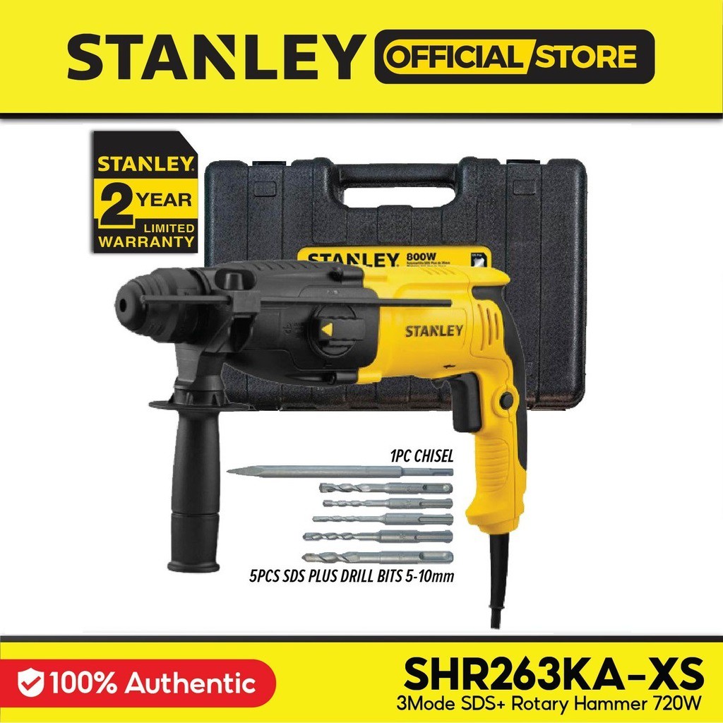 Stanley 26mm rotary 2024 hammer 800w