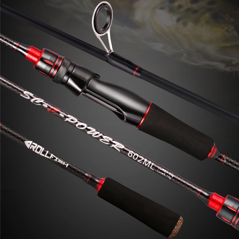 Fast Action Lure Fishing Rod Spinning Casting Carbon Fiber 1.8m Fishing  Pole Lure Weight 10-30g Line Weight 8-15LB - AliExpress