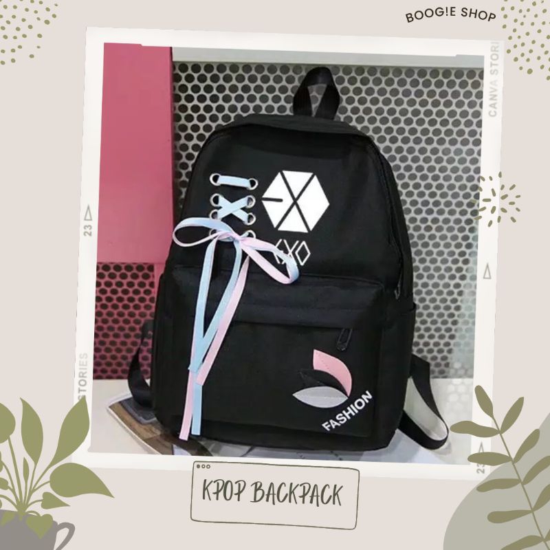 Kpop School Bag KPOP BACKPACK Shopee Malaysia