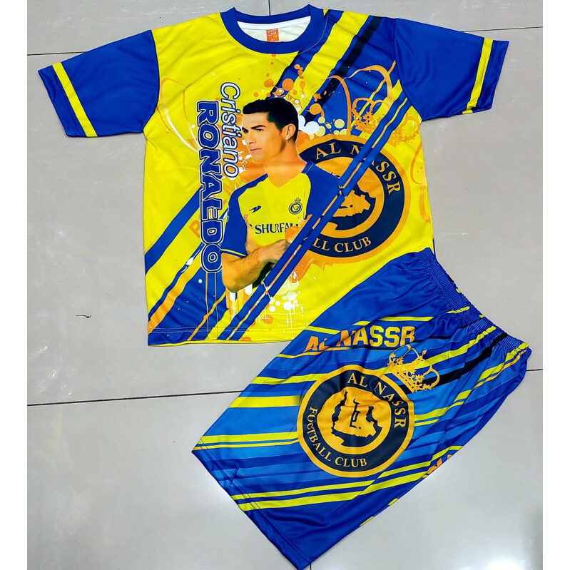 Printed Polyester Al Nassr Football Jersey