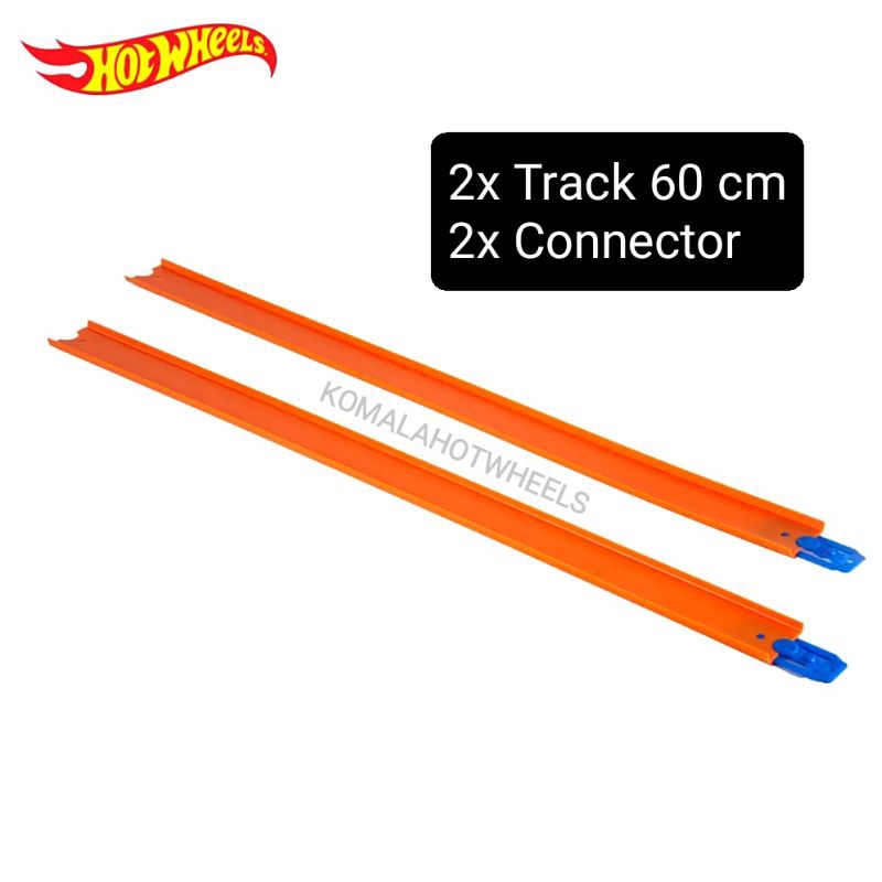 Hot Wheels Track Builder 120cm Straight Shopee Malaysia