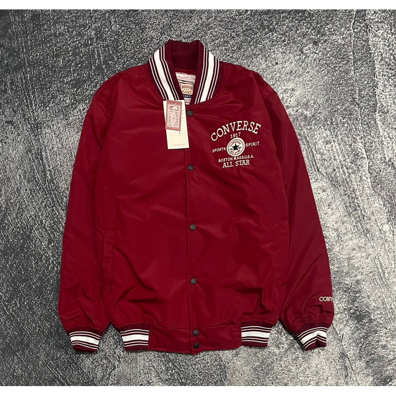 Converse hot sale varsity jacket