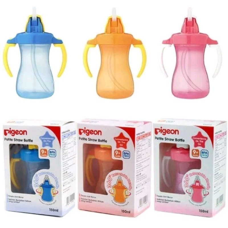 Pigeon bottle hot sale straw