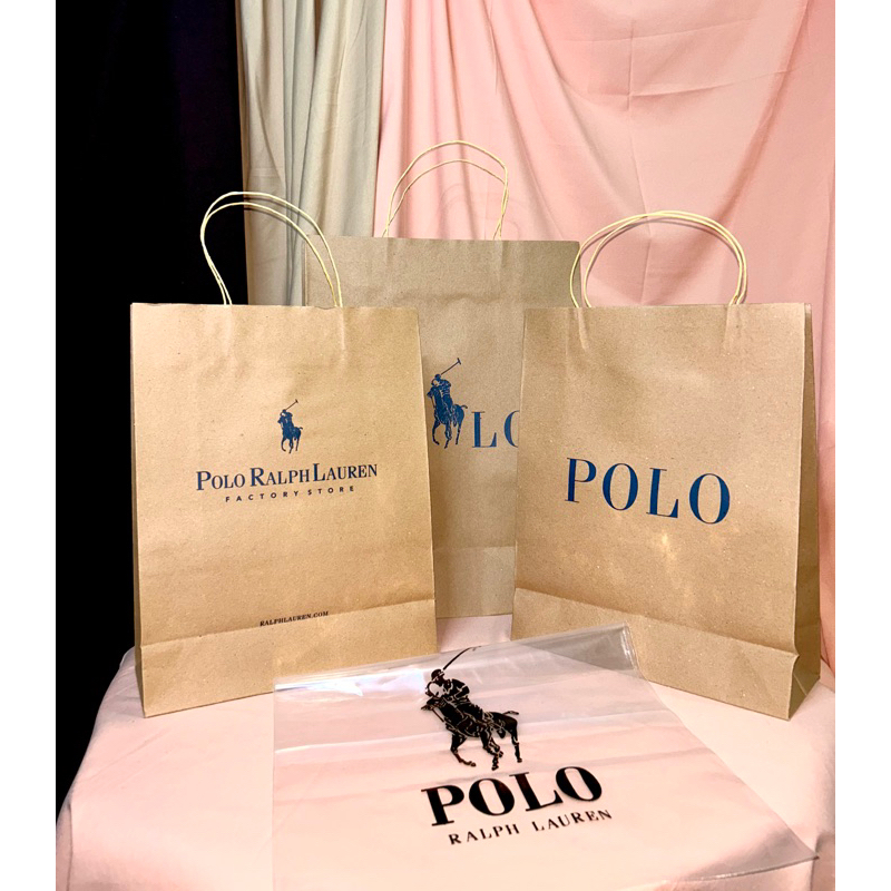 Polo ralph lauren outlet paper bag