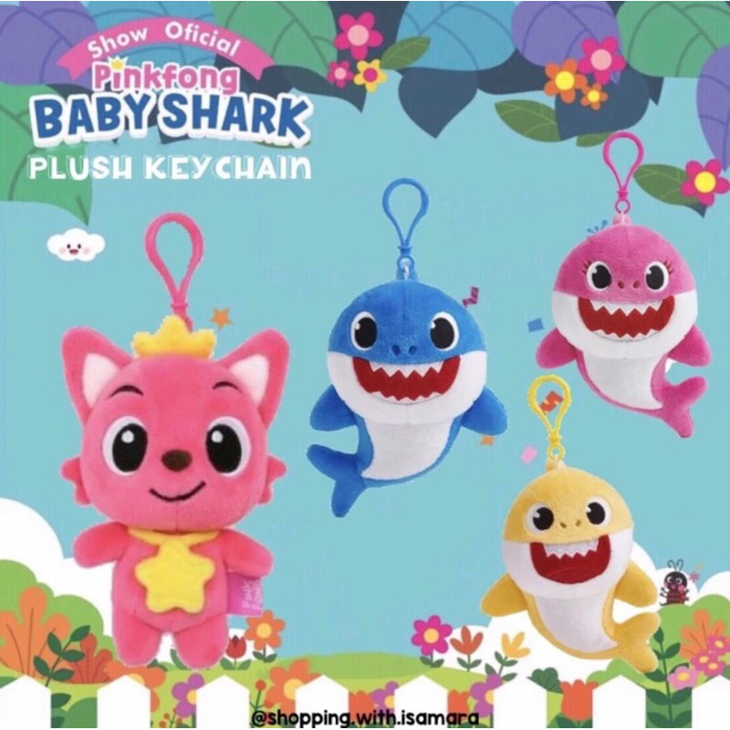 Baby shark plush deals keychain