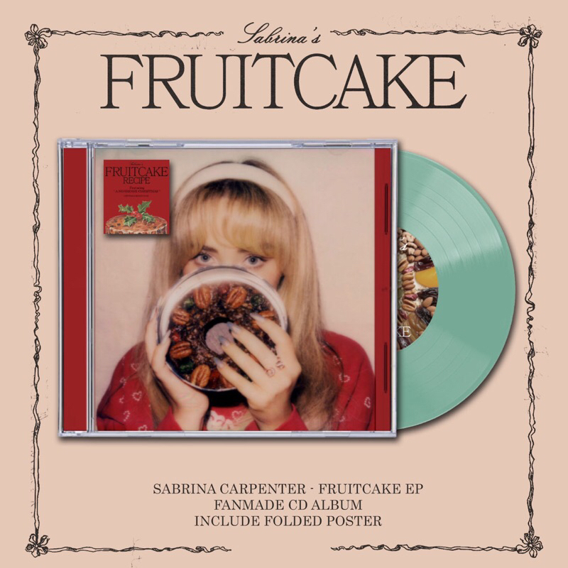 Cd SABRINA CARPENTER - FRUITCAKE EP CD ALBUM, SABRINA CARPENTER CD